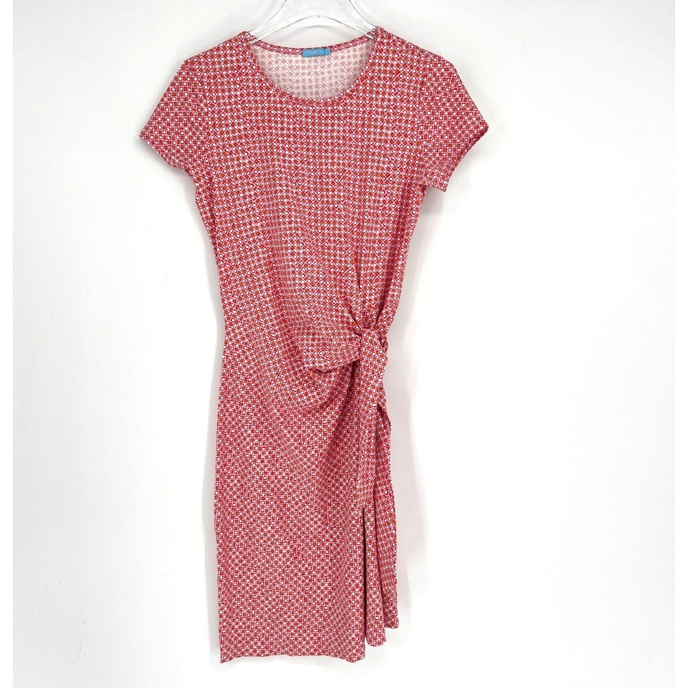 J Mclaughlin‎ Havana Dress Womens S Pink Catalina Cloth Preppy Stretchy